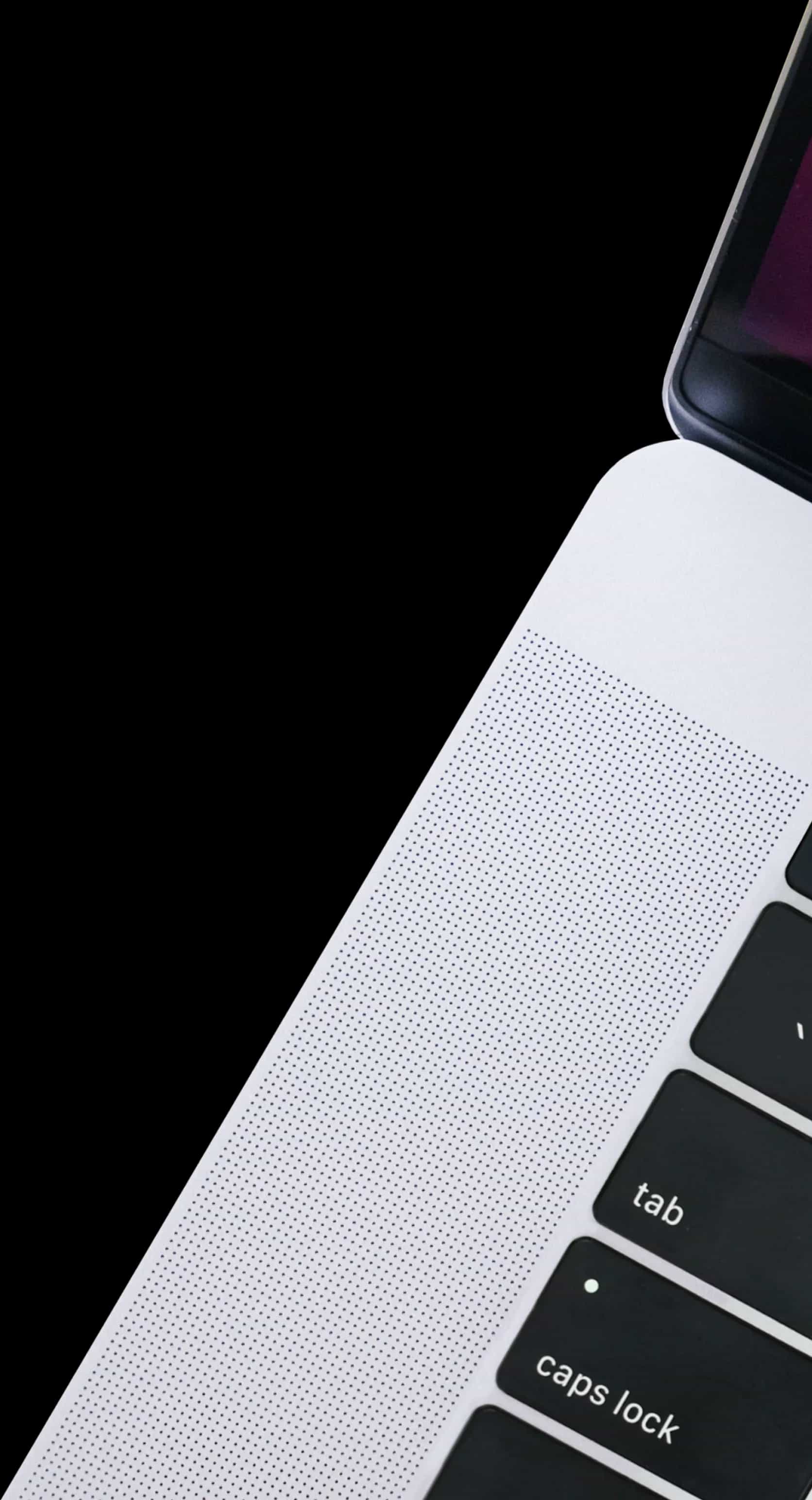 Background image illustrating a laptop