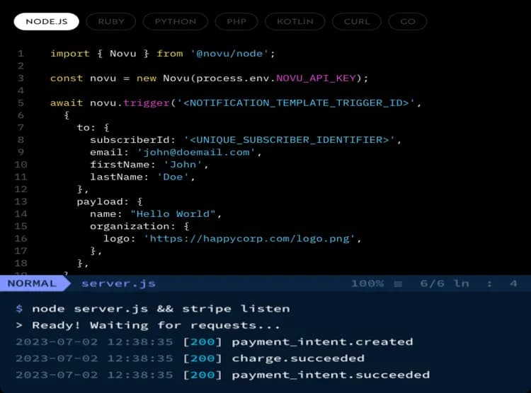 API playground preview image
